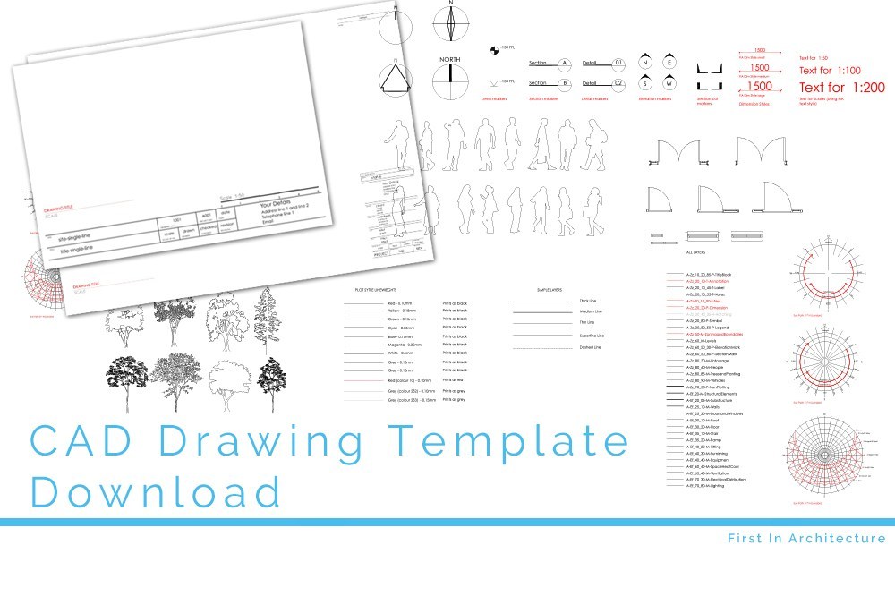 Download templates for autocad